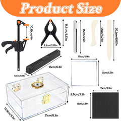 DEDC double-sided operating mat helps precise handling during repair.