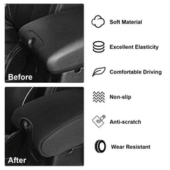 DEDC Jeep interior image showing center console protection against dirt and scratches.