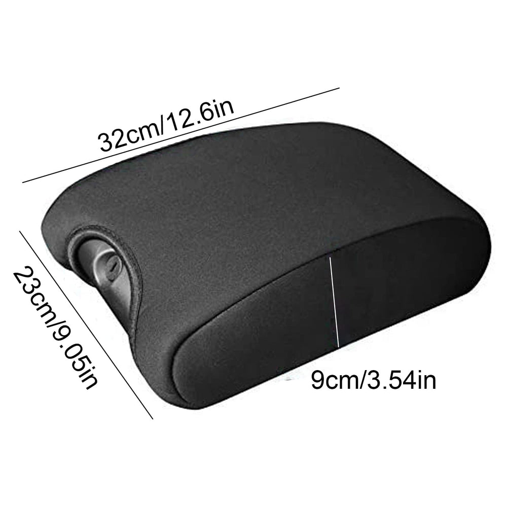 DEDC neoprene armrest cover texture highlights spill-resistance and easy wipe surface.