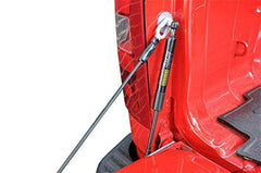Tailgate use at a job site with smooth operation