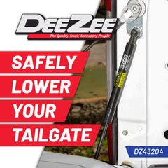 DZ43204 installed on Ford F-150 showing reduced tailgate bang