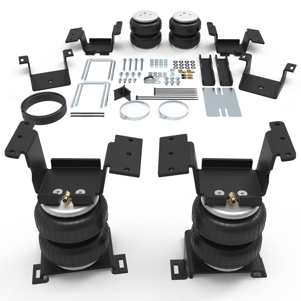 DEEAGLE 57338 rear air bags suspension kit for trucks improves payload handling and ride quality.