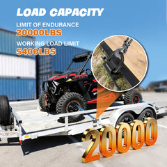 DEEAGLE D rings anti-loss bolt design keeps rings secure on rough roads.