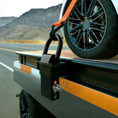DEEAGLE D rings secure cargo on rough roads for confident transport.