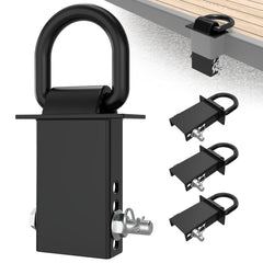 DEEAGLE D rings heavy-duty steel construction for durable trailer tie-downs.