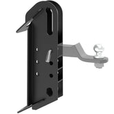 DEEAGLE skid hitch attachment closeup in steel showing durable construction for tough towing