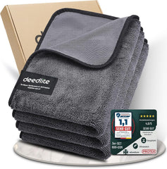 Deedlite bath wipes cleaning cloths for streak-free bathroom cleaning.