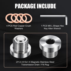 DEEFILL stainless steel plug design withstands high-temperature conditions.