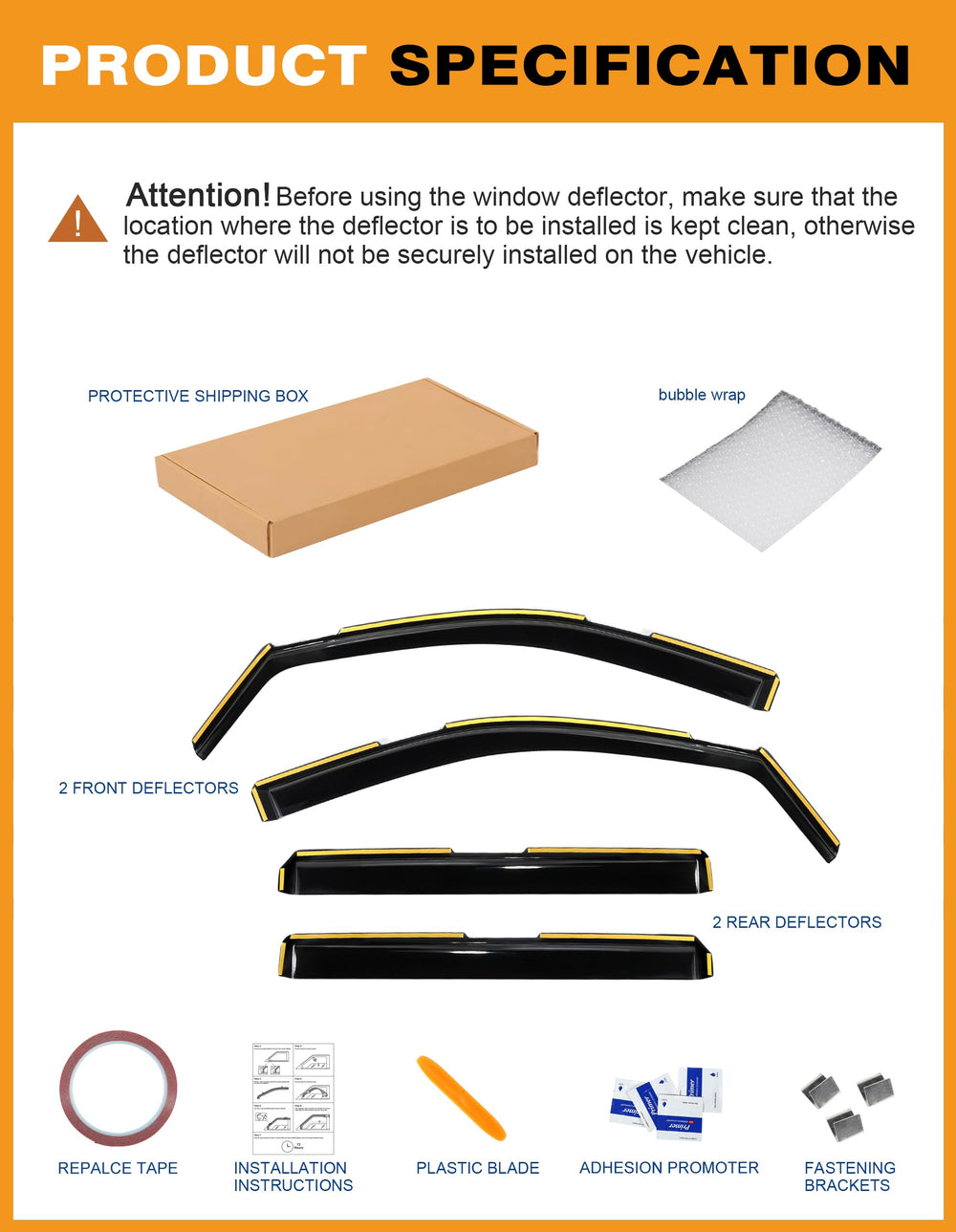 Cabin airflow is enhanced while keeping debris and weather out.