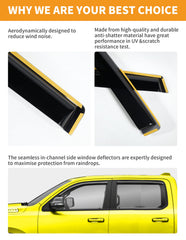 Deejecsun in-channel design delivers a low-profile, factory-like look.
