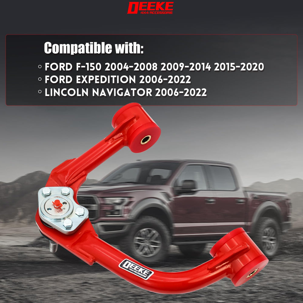 DEEKE 4X4 ACCESSORIES lift front upper control arm right, improved alignment and stability for lifted trucks