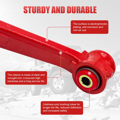 DEEKE 4x4 front lower arm passenger side cast-iron for durable control