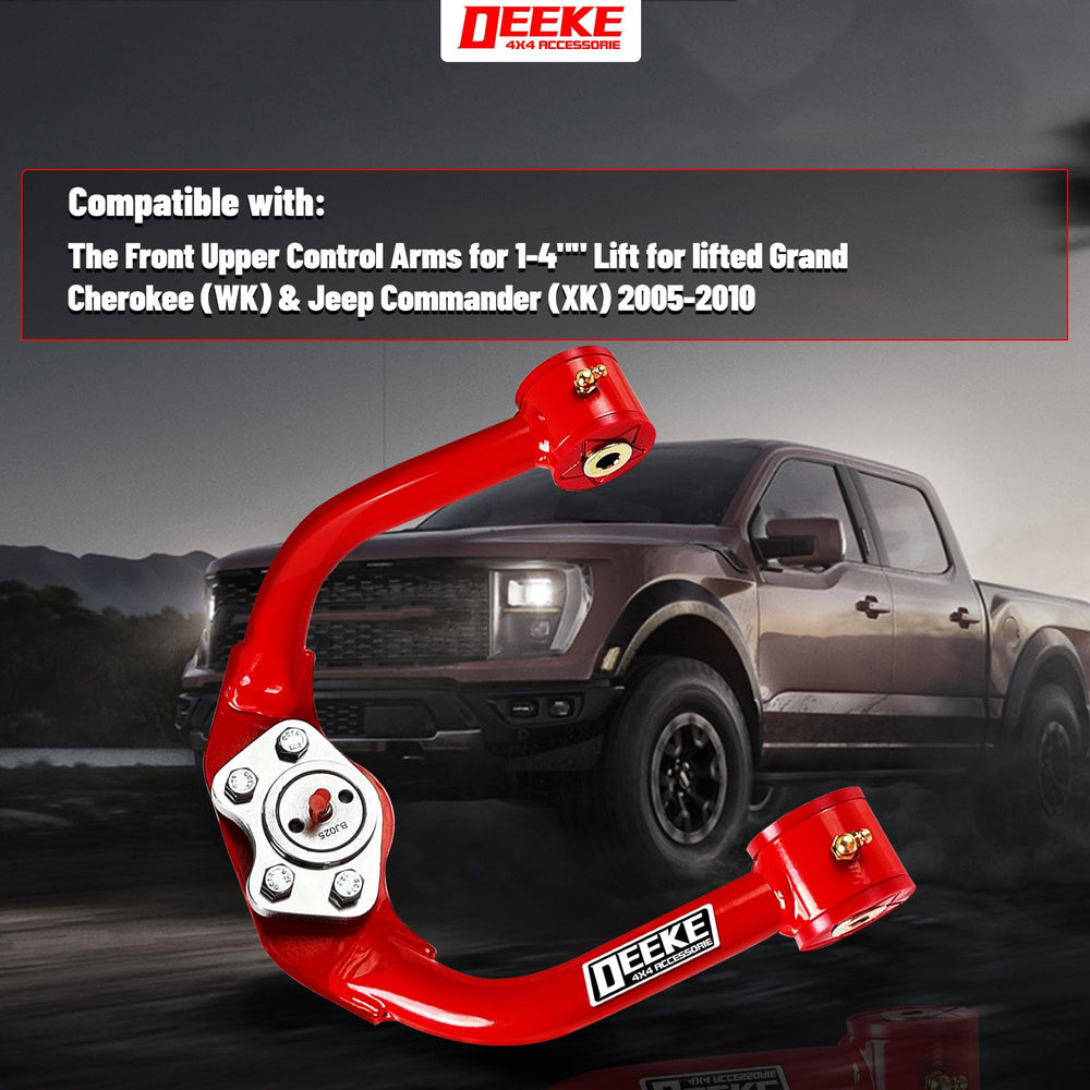 DEEKE 4X4 upper control arm ball joint connected for Jeep WK/XK