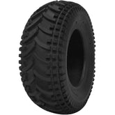 Deestone D930 ATV/UTV tire side view with rugged tread for mixed terrain