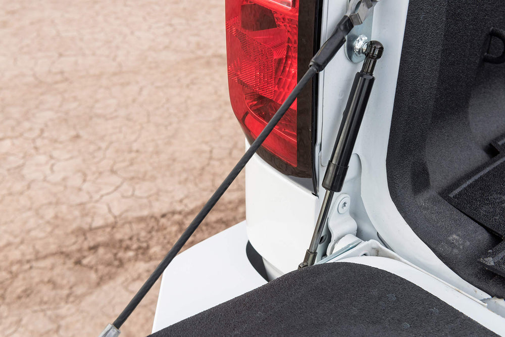 DEE ZEE tailgate assist hardware with thread-lock for easy installation.