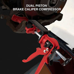 Defabee aluminum handle design reduces fatigue during brake service.