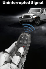 DEGEMEEN Heavy Zinc Key Fob Cover precision 1:1 mold for secure fit.