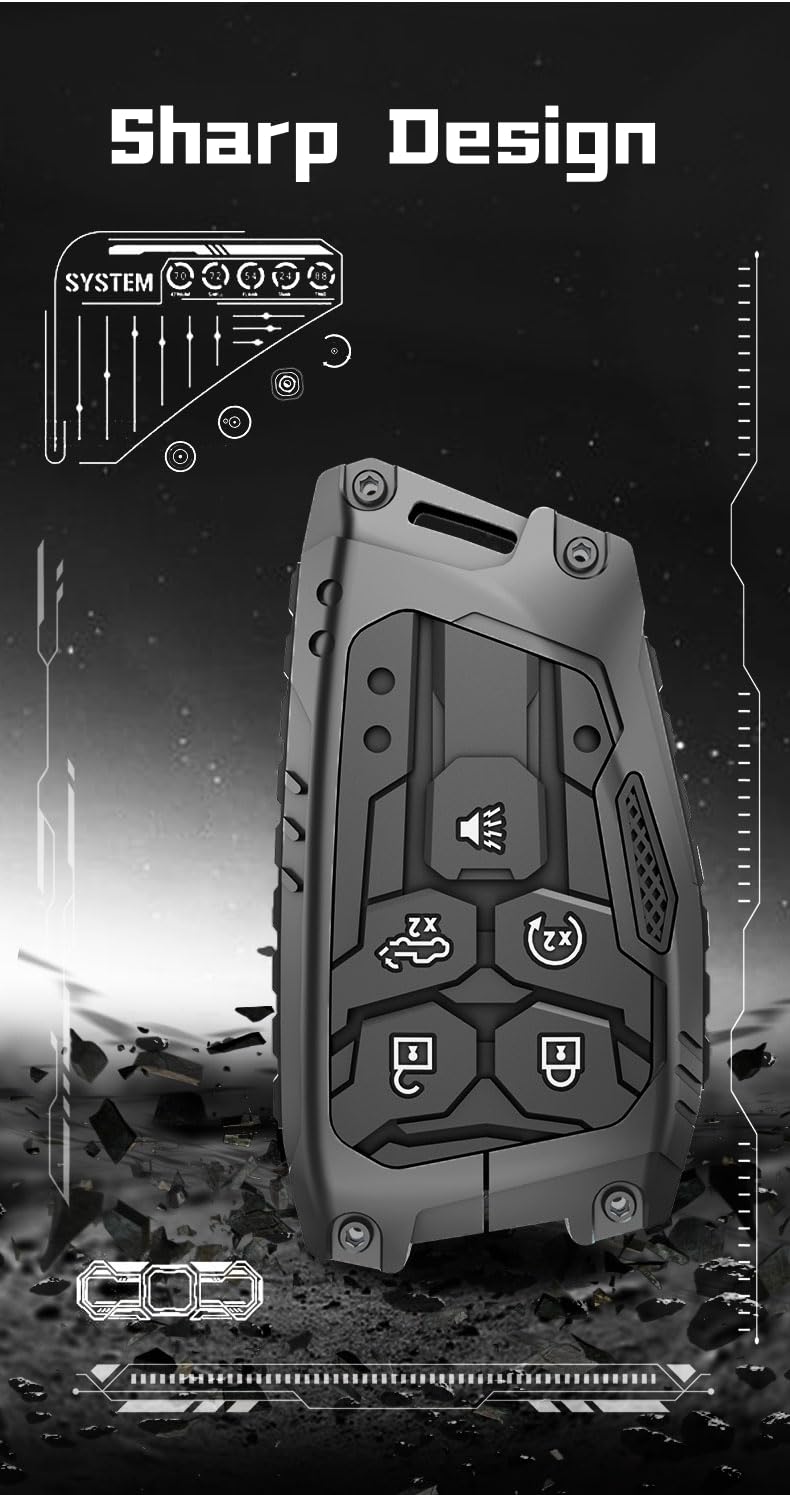 DEGEMEEN durable key fob cover designed for rugged, everyday truck use.