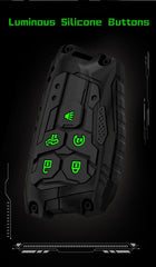 DEGEMEEN key fob cover with precision-1to1 mold delivers a perfect fit.