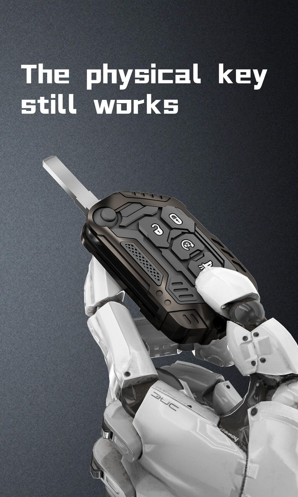 DEGEMEEN zinc alloy protection guards against scratches and daily wear.