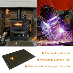 DEGEOBERLIN heat shield demonstrates 2500°F capacity for intense heat zones.