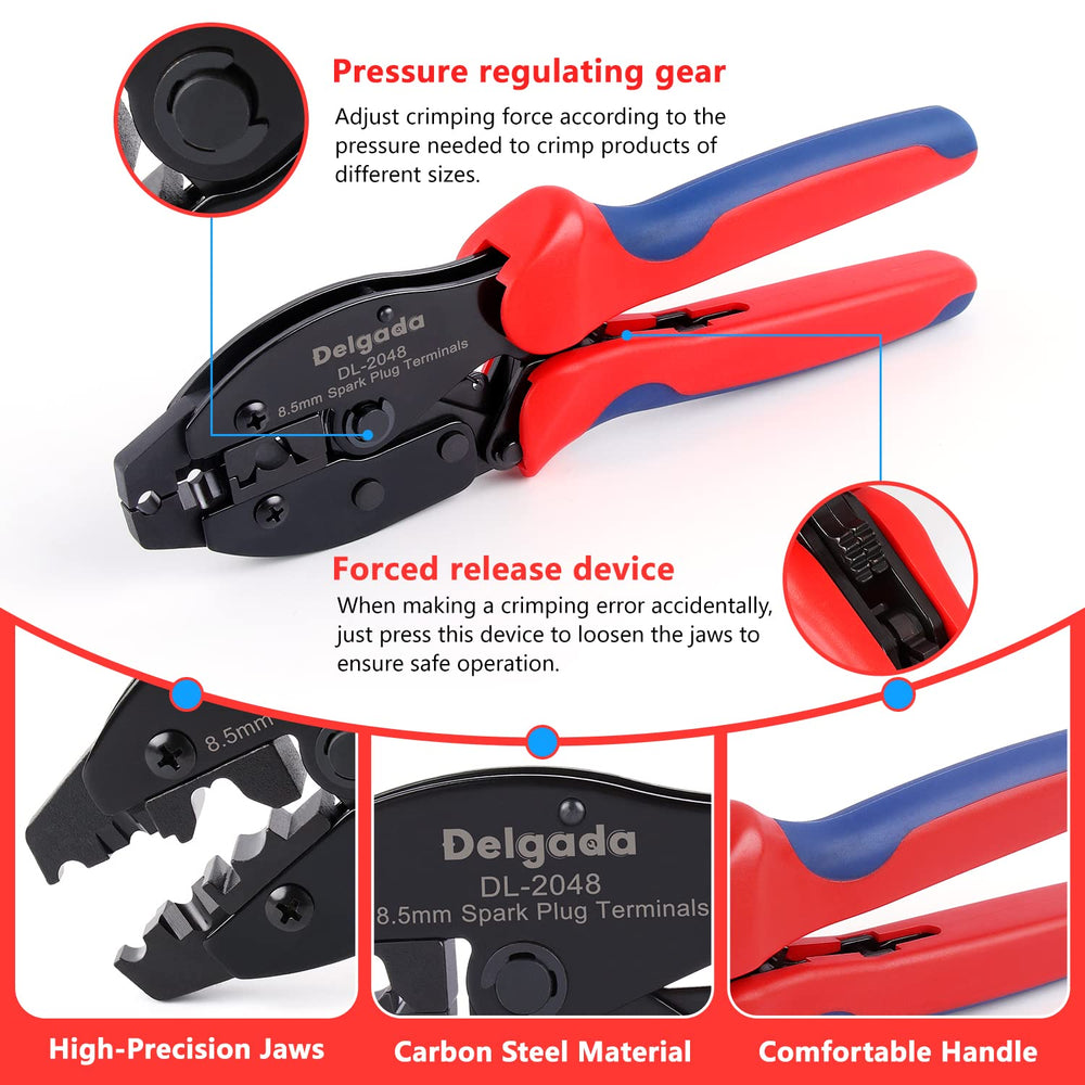 Delgada boot terminals and boots kit—secure connections and insulation.