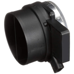 Delphi AF10043 mass air flow sensor close-up with connector for precise metering.