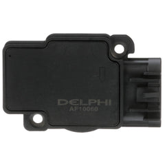 Delphi AF10060 MAF sensor close-up of dual heated elements