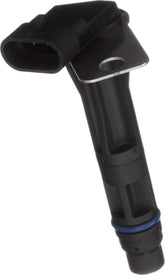 Delphi camshaft position sensor front view for precise timing signals.