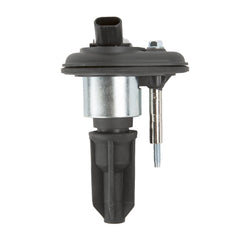 Delphi GN10114 ignition coil in engine compartment showcasing compact form factor for space-saving fit