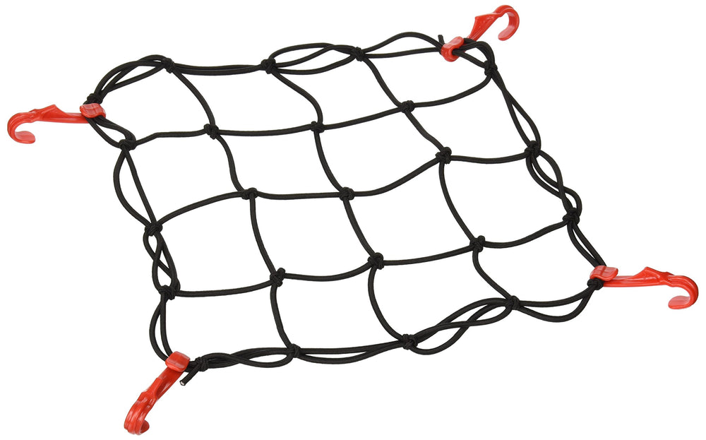 Delta Small Cargo Net with 4 hooks keeps gear in place after bumps.