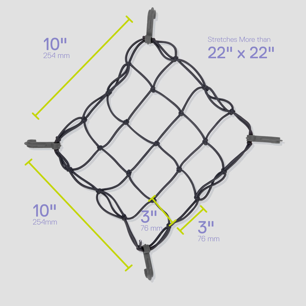 Delta Small Cargo Net for kayaks helps stash gear for adventures.