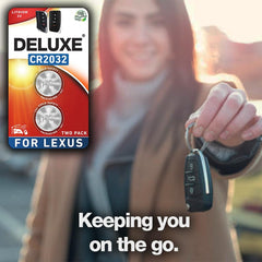 Deluxe Batteries RC350 key fob battery pack; ready-to-use after swap