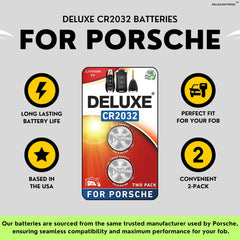Porsche model list image by Deluxe Batteries for reference.