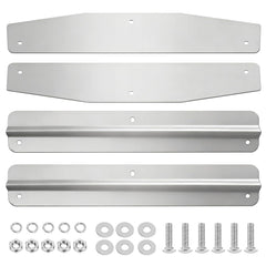 Demimy 24-inch mudflap weights side view enhance stability and added safety.