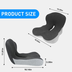 Denchy office-chair-cushion-use adds stable comfort for desk work.