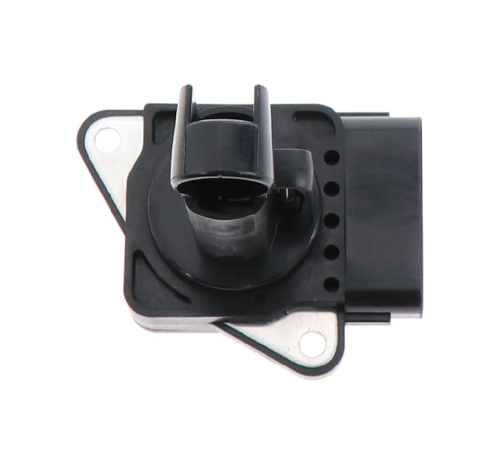 Denso MAF sensor installed in engine bay demonstrates plug-and-play compatibility.