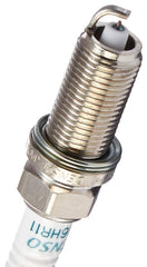 Close-up of Denso 3417 iridium spark plug highlighting premium long-life design.