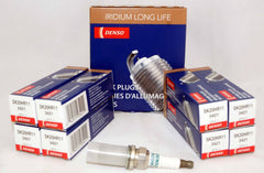 Denso 3421 iridium spark plug with 1.1 mm gap for reliable ignition and long life.
