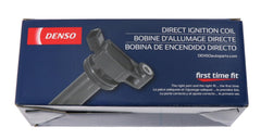Denso 673-1308 ignition coil packaging, ready for installation in select Toyota and Lexus models