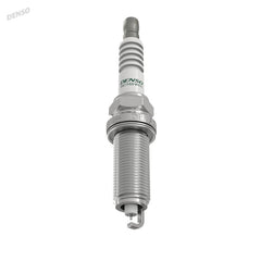 Denso SC16HR11 spark plug installed in a luxury vehicle signals enduring longevity.