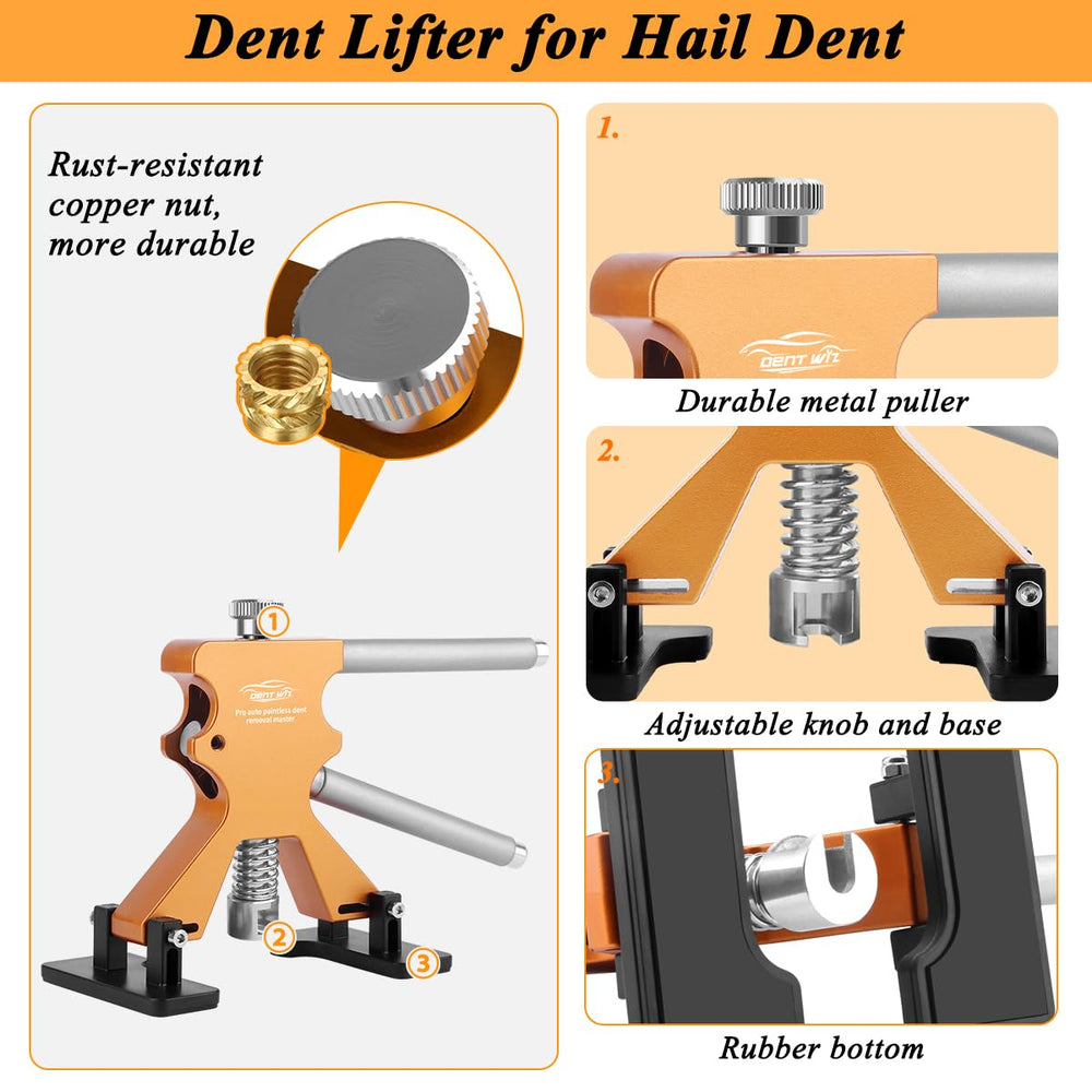 Durable suction cup from DentWiz for secure grip.