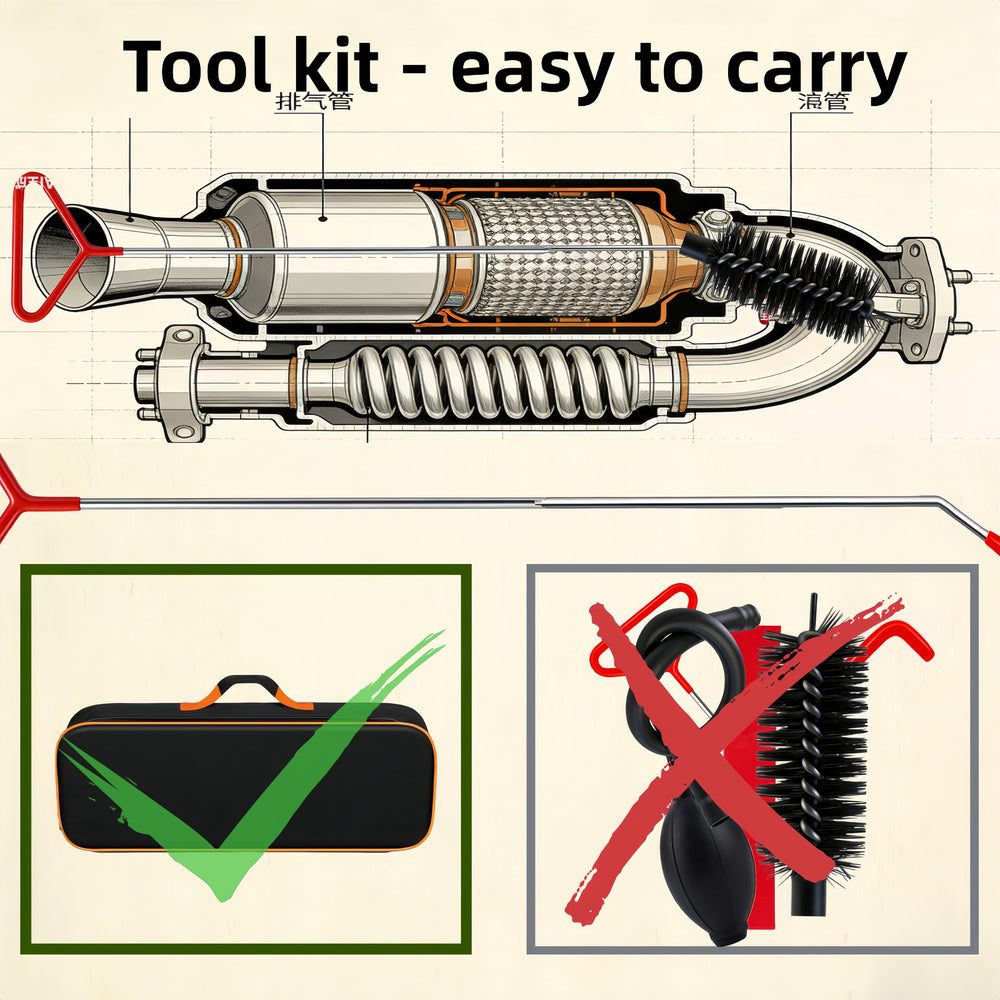 DENWAY 9pcs set ready for DIY car cleaning tasks at home or on the road.