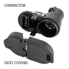 Deolenoom corrosion-resistant plastic shell protects connectors.