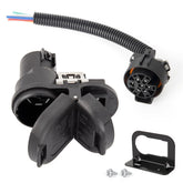 Deolenoom 7-pin connector for trucks delivers reliable trailer lighting.
