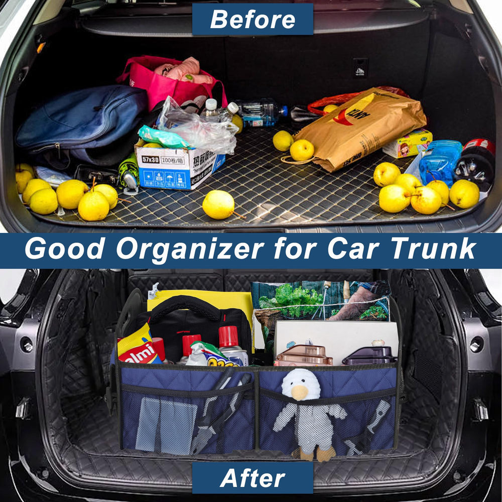 Deosk compact dimensions fit most trunks neatly