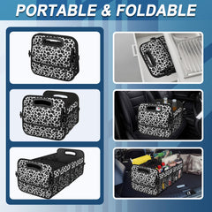 Deosk trunk organizer fits cars, SUVs, and trucks for versatile storage