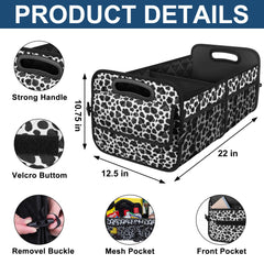 Durable sewing and 3D design of Deosk trunk organizer for lasting use