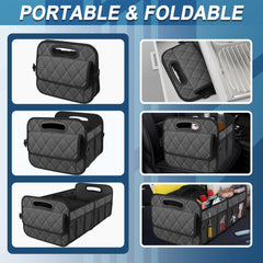 Deosk durable stitched design withstands daily car use and keeps contents in place