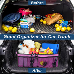 Deosk trunk organizer home storage pink versatile for any room